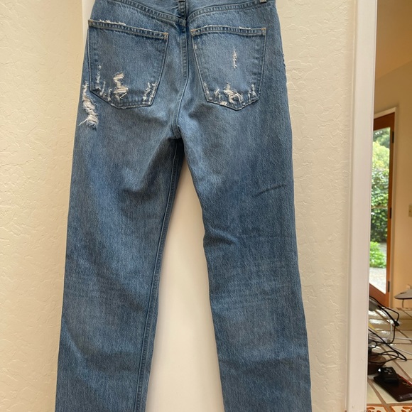 AGolde Women’s 90’s Jeans in Fallout - Picture 7 of 9